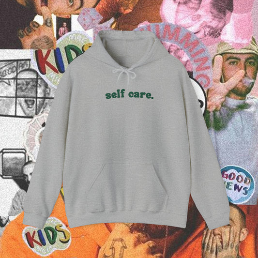 “Self Care” Front and back print Sweatshirt